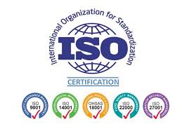 ISO certifies